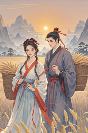 Xuyên Không Về Cổ Đại Ta Gả Cho Nông Phu Làm Kiều Thê